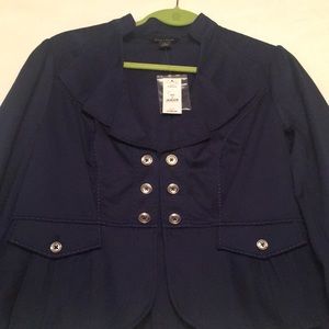 Navy blue blazer
